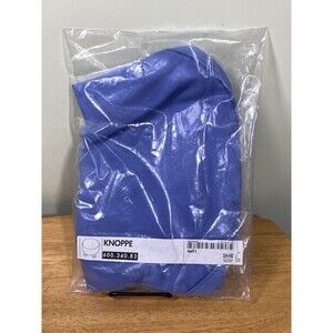 Ikea KNOPPE Stool / Ottoman Blue Cover Slipcover 600.340.83